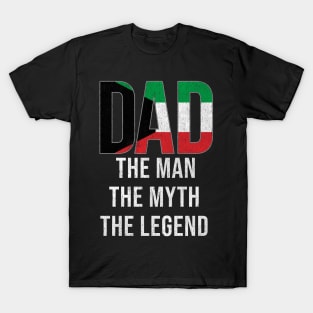 Kuwaiti Dad The Man The Myth The Legend - Gift for Kuwaiti Dad With Roots From Kuwaiti T-Shirt